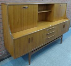 A G-Plan Fresco teak highboard