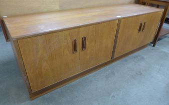 A G-Plan Fresco teak four door lowboard