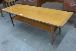 A Mayer teak coffee table