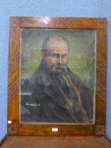 English School, portrait of a gentleman, oil, unsigned, framed