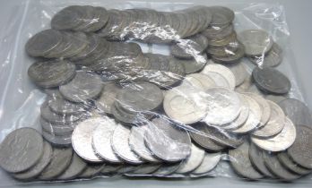 One hundred mixed commemorative crown coins