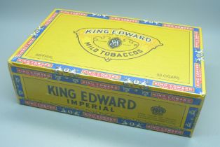 A sealed pack of 50 King Edward cigars
