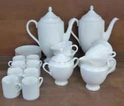 A Wedgwood Signet Gold china coffee and tea service **PLEASE NOTE THIS LOT IS NOT ELIGIBLE FOR