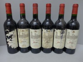 Six bottles of La Patrie Cahors (2010) Malbec, cellar stored **PLEASE NOTE THIS LOT IS NOT