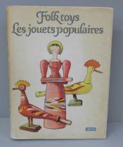 One volume; Folk-Toys Les Jouets Populaires (dedicated to the memory of the makers of Czechoslovak