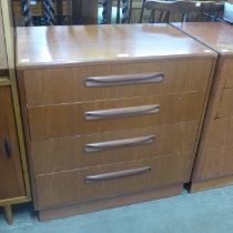 A G-Plan Fresco teak chest of drawers