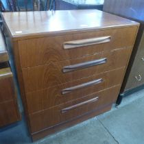 A G-Plan Fresco teak chest of drawers