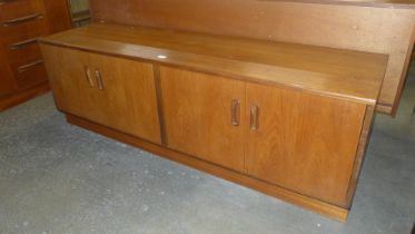 A G-Plan Fresco teak four door lowboard