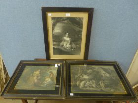 Three assorted 19th Century prints