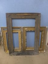 Five large 18th/19th Century picture frames