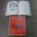 A Stanley Gibbons Windsor stamp album; Great Britain, part filled