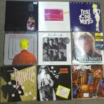 Twelve David Bowie EPs and 12" singles