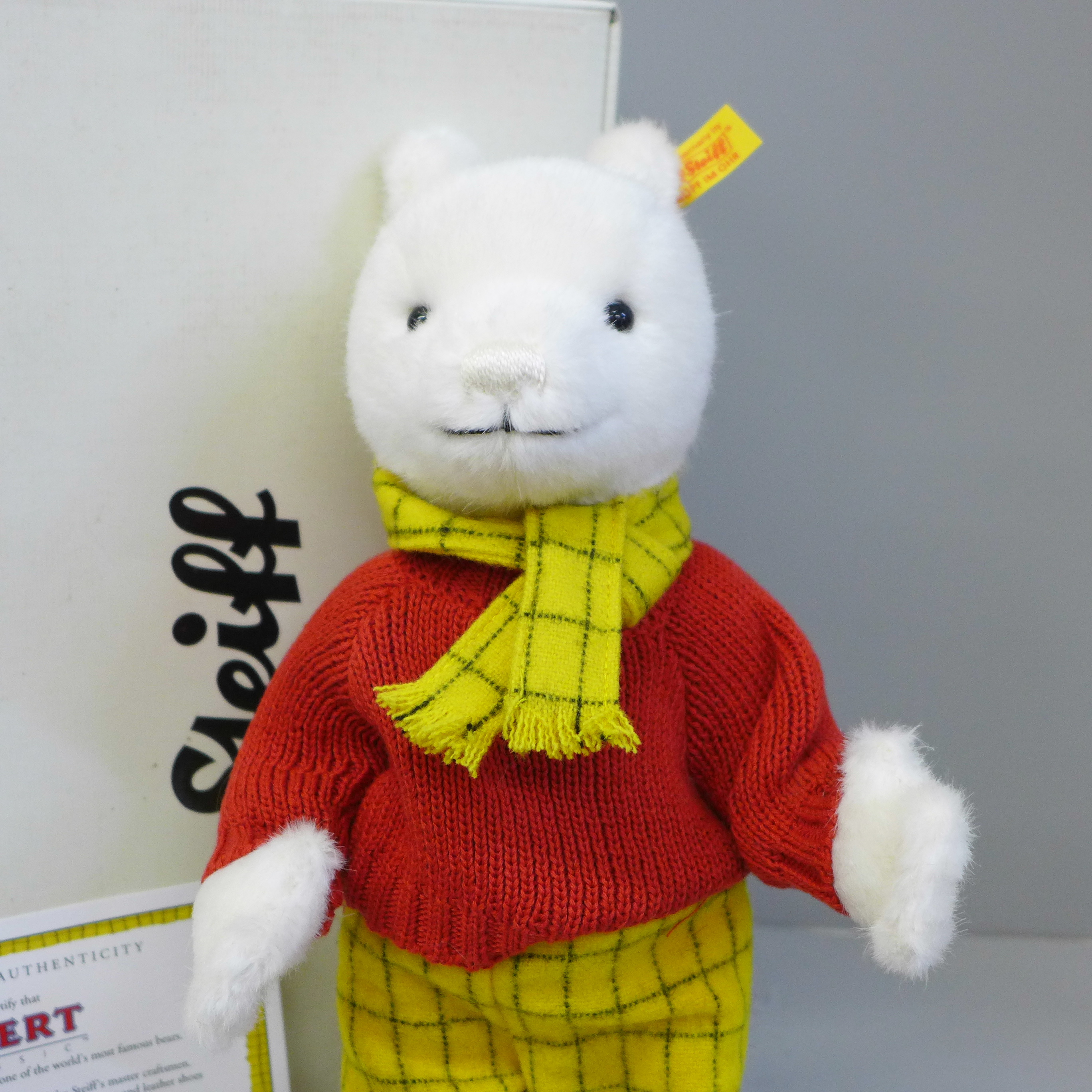 A Steiff Rupert Bear, limited edition, boxed - Bild 2 aus 4