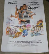 A 1983 Dutch James Bond film poster, Octopussy