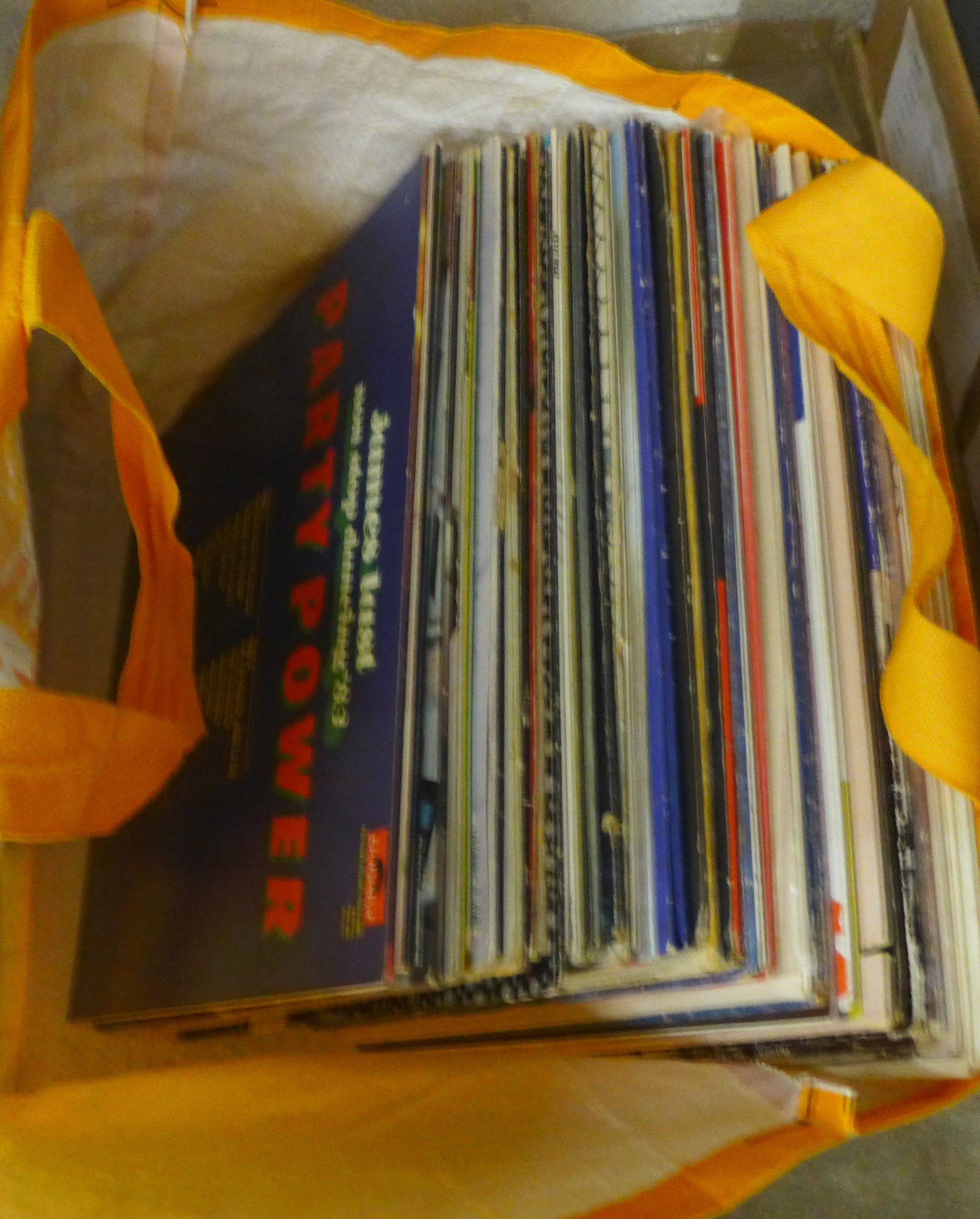 Sixty LP records and 12" singles, rock and pop, etc. - Image 3 of 3