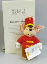 A Steiff limited edition Timothy Mouse, boxed