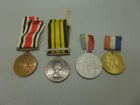 An Africa General Service Medal to 22826056 Spr. R V Hewes R.E., Special Constabulary service