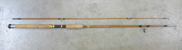 A Salmon fishing rod by Fyberon