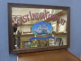 An East India Company advertising mirror