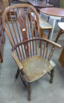 A 19th Century elm Windsor chair