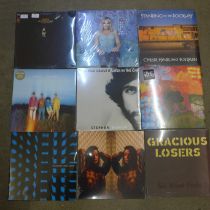 A collection of LP records, most sealed (16)