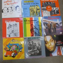 Twelve doo-wop and R n B LP records