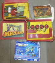 A collection of Meccano