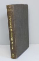Ian Fleming, Thunderball first edition, 1961, lacking dust cover