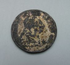 An 1804 five shilling dollar coin