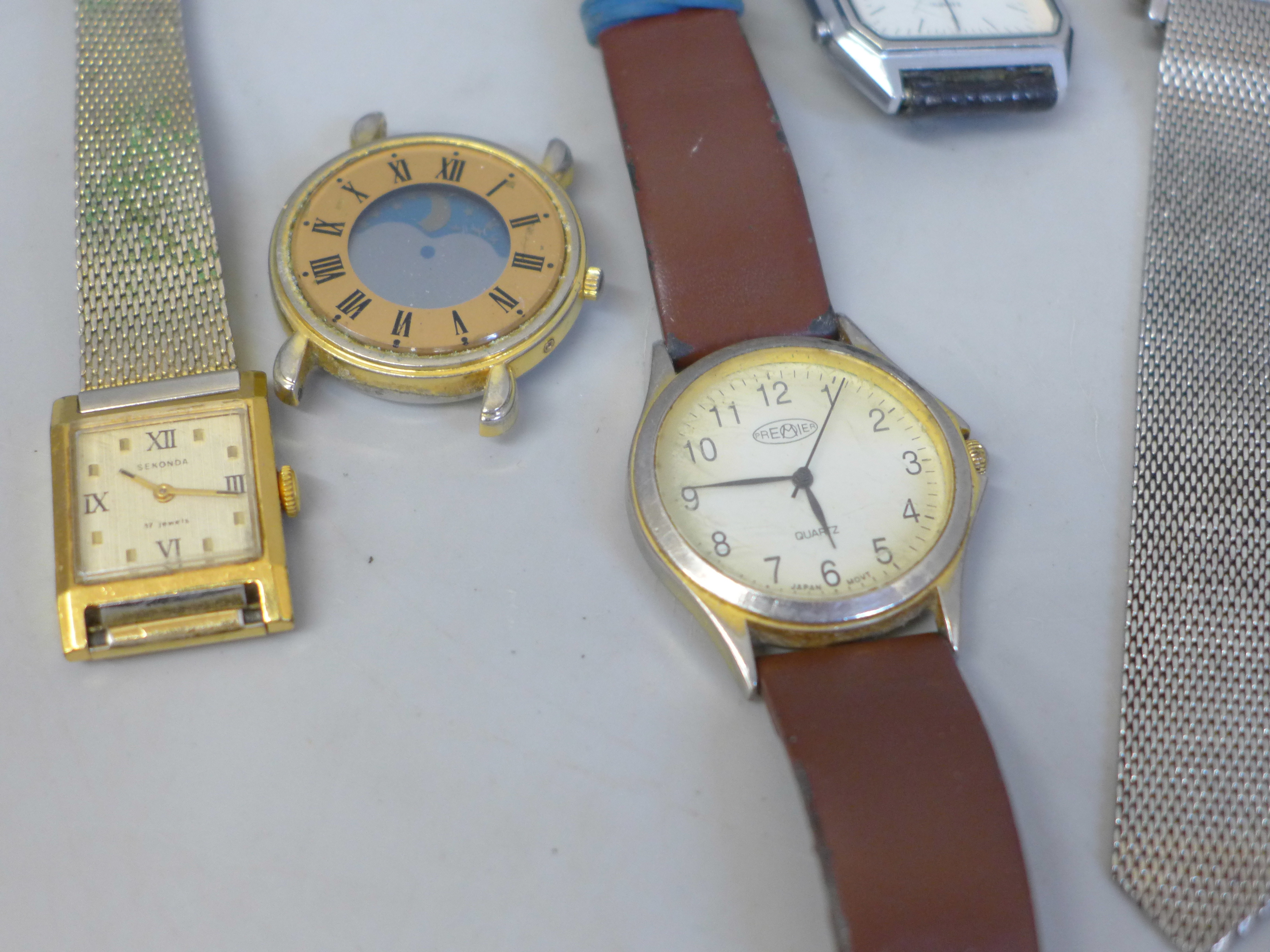 A collection of wristwatches, majority a/f but includes a ticking Smiths De Luxe - Image 5 of 5