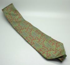 A Liberty paisley pattern silk tie