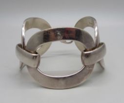 A silver bracelet, 99g