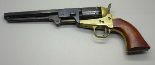 A replica US Navy Colt 45, stamped Made in Italy