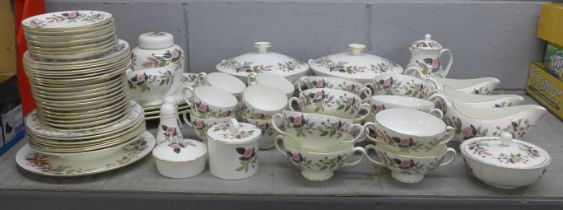 A Wedgwood Hathaway Rose tea and dinner service **PLEASE NOTE THIS LOT IS NOT ELIGIBLE FOR POSTING