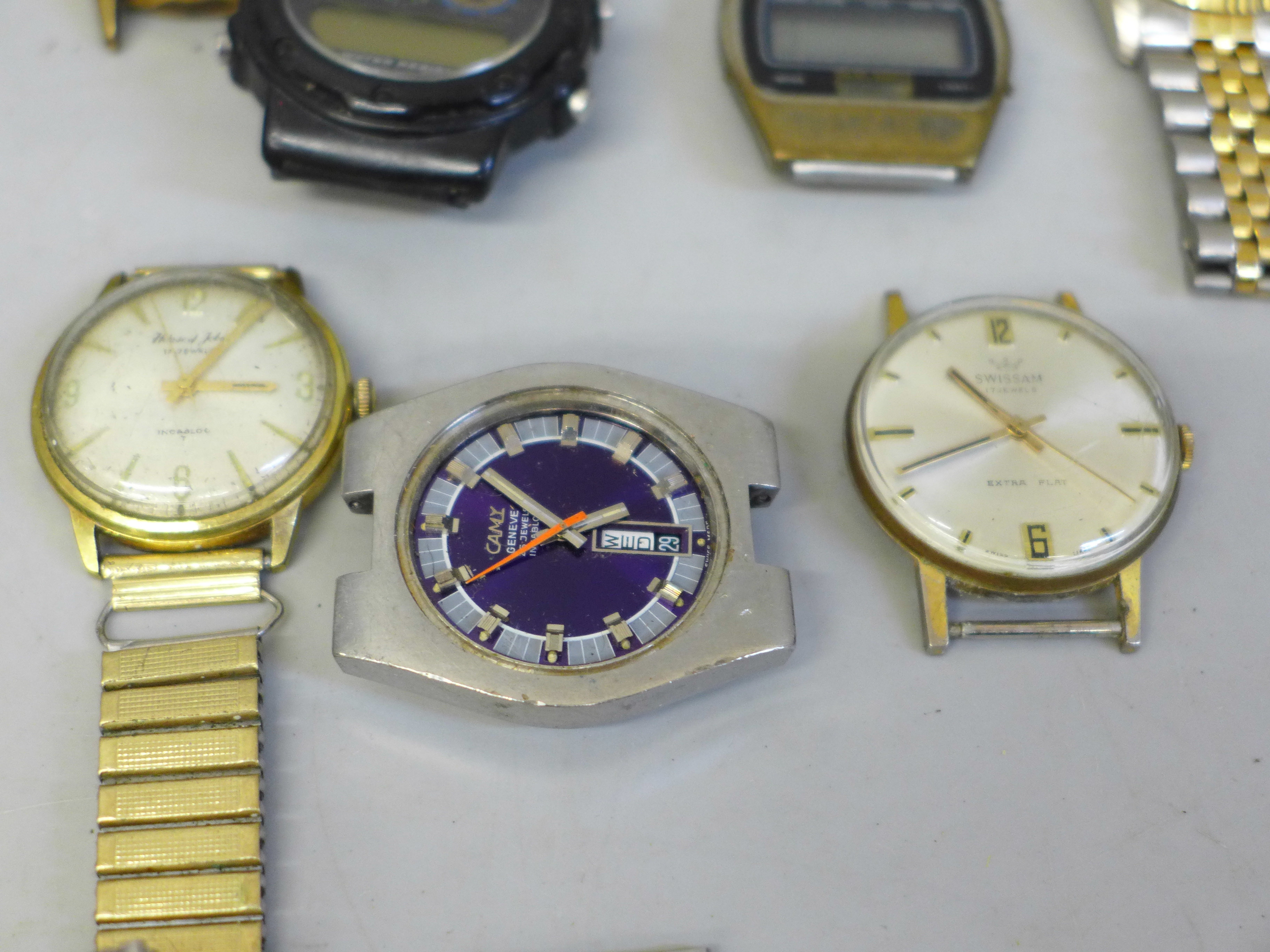 A collection of wristwatches, majority a/f but includes a ticking Smiths De Luxe - Image 3 of 5