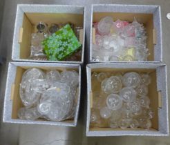 Four boxes of crystal and glass **PLEASE NOTE THIS LOT IS NOT ELIGIBLE FOR POSTING AND PACKING**