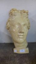 A composite faux marble classical style wall mask