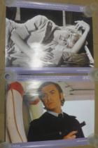 Four TCM Turner Classic Movies promotional posters, The Cincinatti Kid (Steve McQueen), Ben Hur (