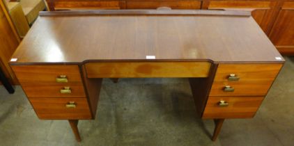 A Meredew walnut desk