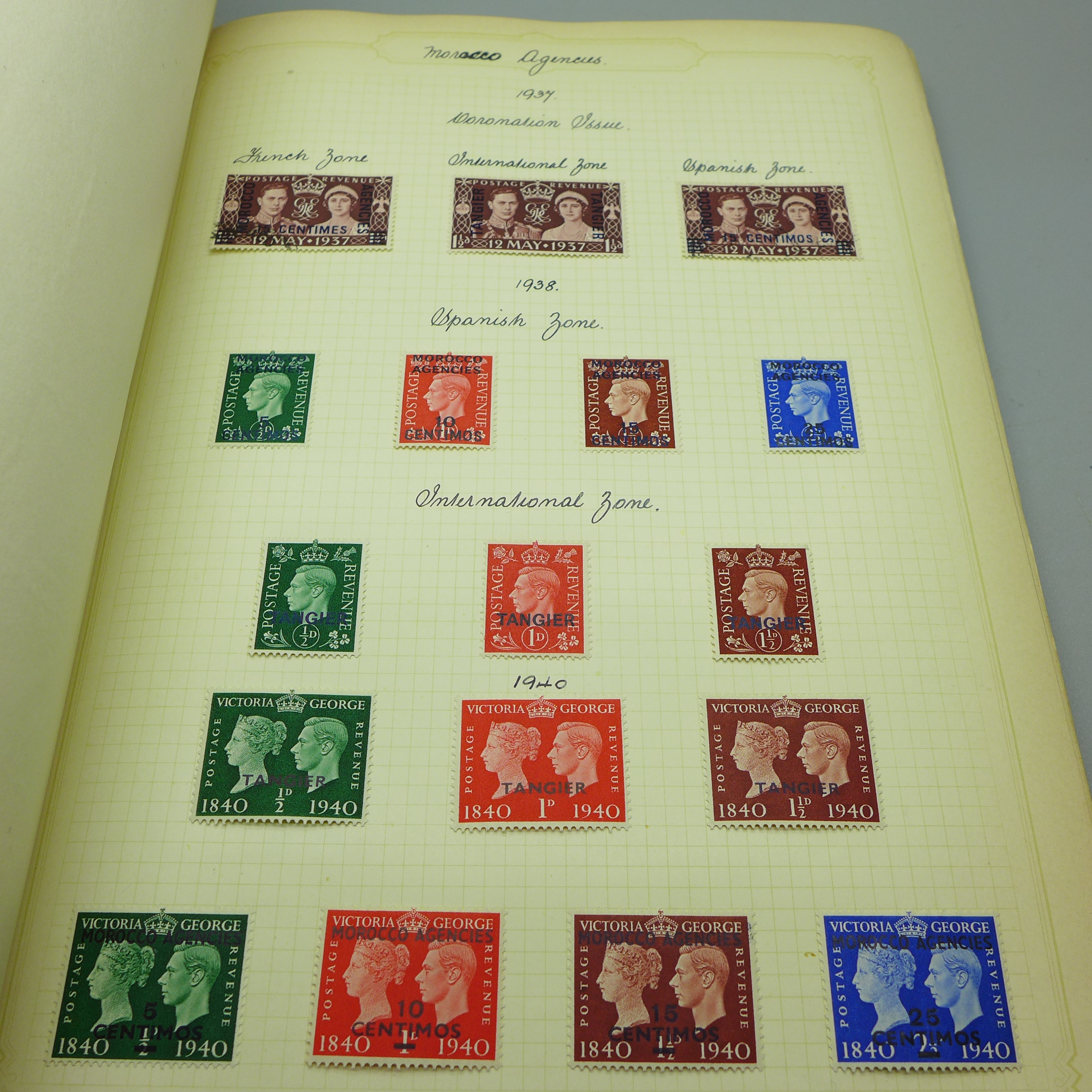 Stamps; an album of GB postage stamps, including Penny Black, a Two Pence Blue, Penny Reds, ( - Image 31 of 42
