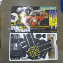A Scalextric The Italian Job racing system **PLEASE NOTE THIS LOT IS NOT ELIGIBLE FOR POSTING AND