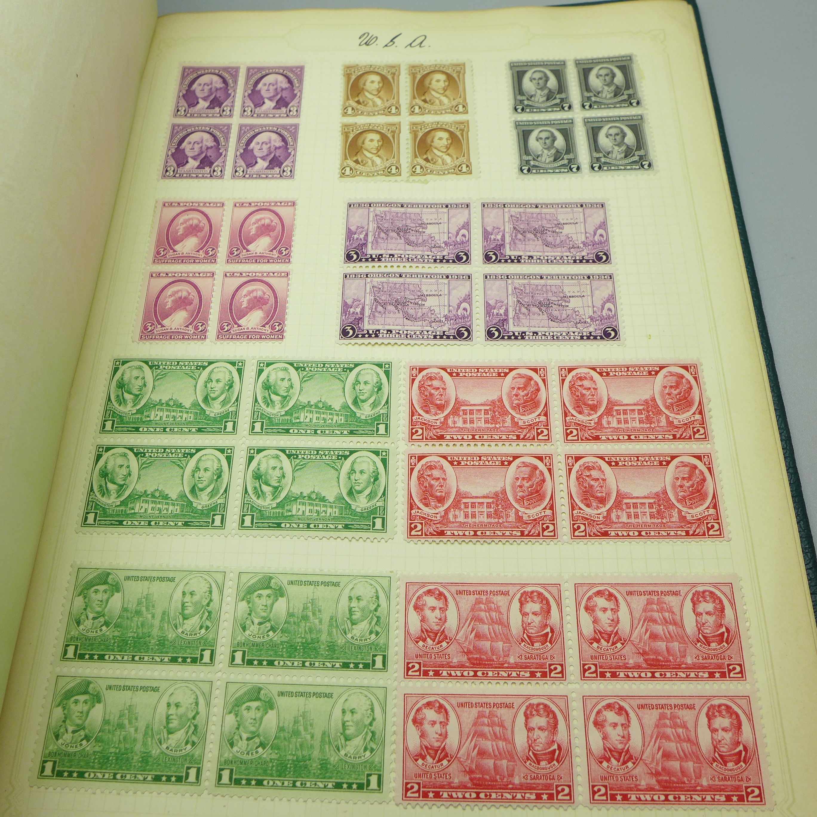 Stamps; an album of GB postage stamps, including Penny Black, a Two Pence Blue, Penny Reds, ( - Image 17 of 42