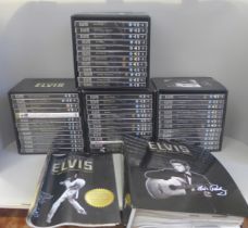 A DeAgostini Elvis Presley collection of DVDs **PLEASE NOTE THIS LOT IS NOT ELIGIBLE FOR POSTING AND