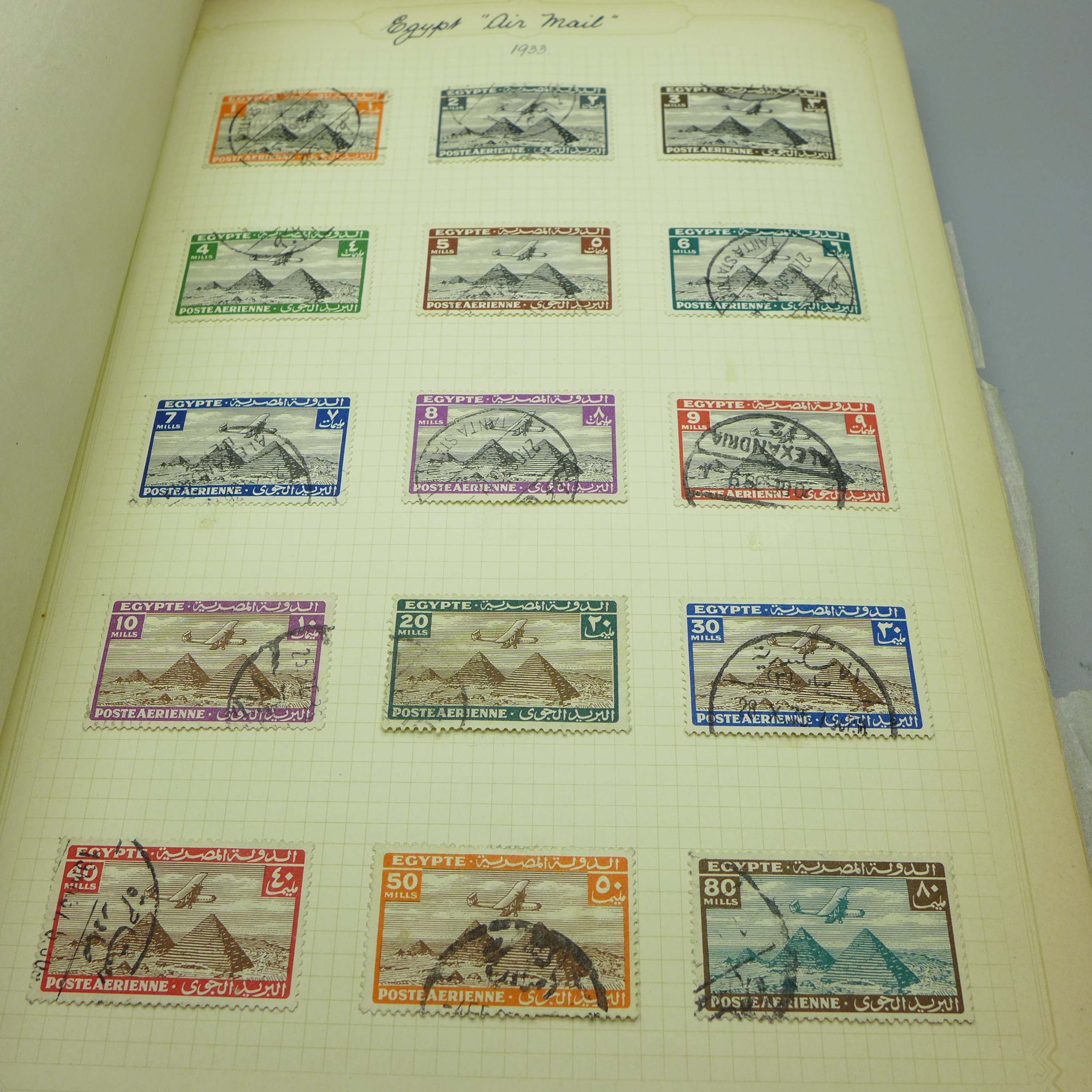 Stamps; an album of GB postage stamps, including Penny Black, a Two Pence Blue, Penny Reds, ( - Image 35 of 42