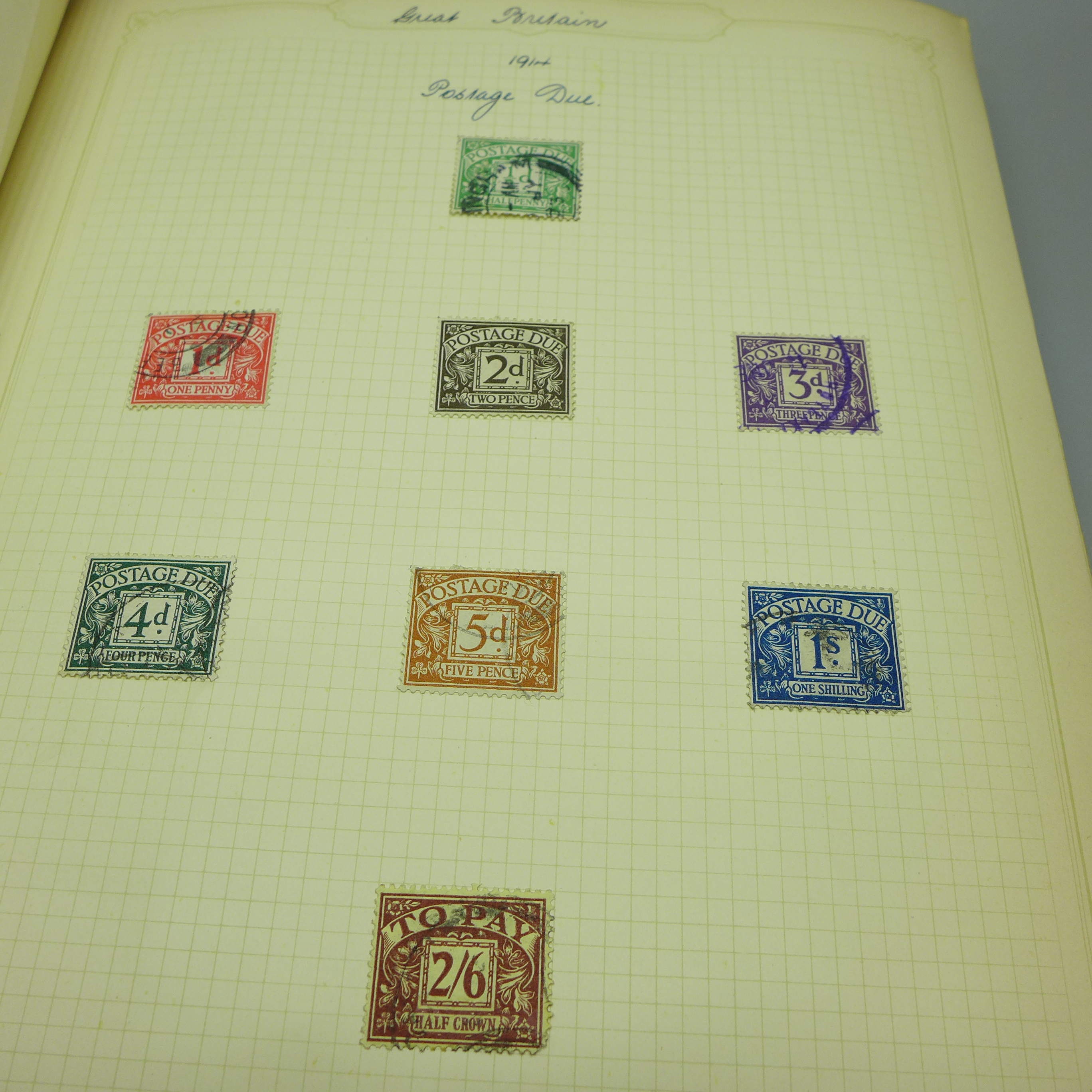 Stamps; an album of GB postage stamps, including Penny Black, a Two Pence Blue, Penny Reds, ( - Image 16 of 42