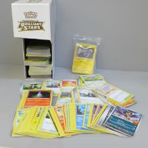 500 Pokemon cards with over 50 'shiny'