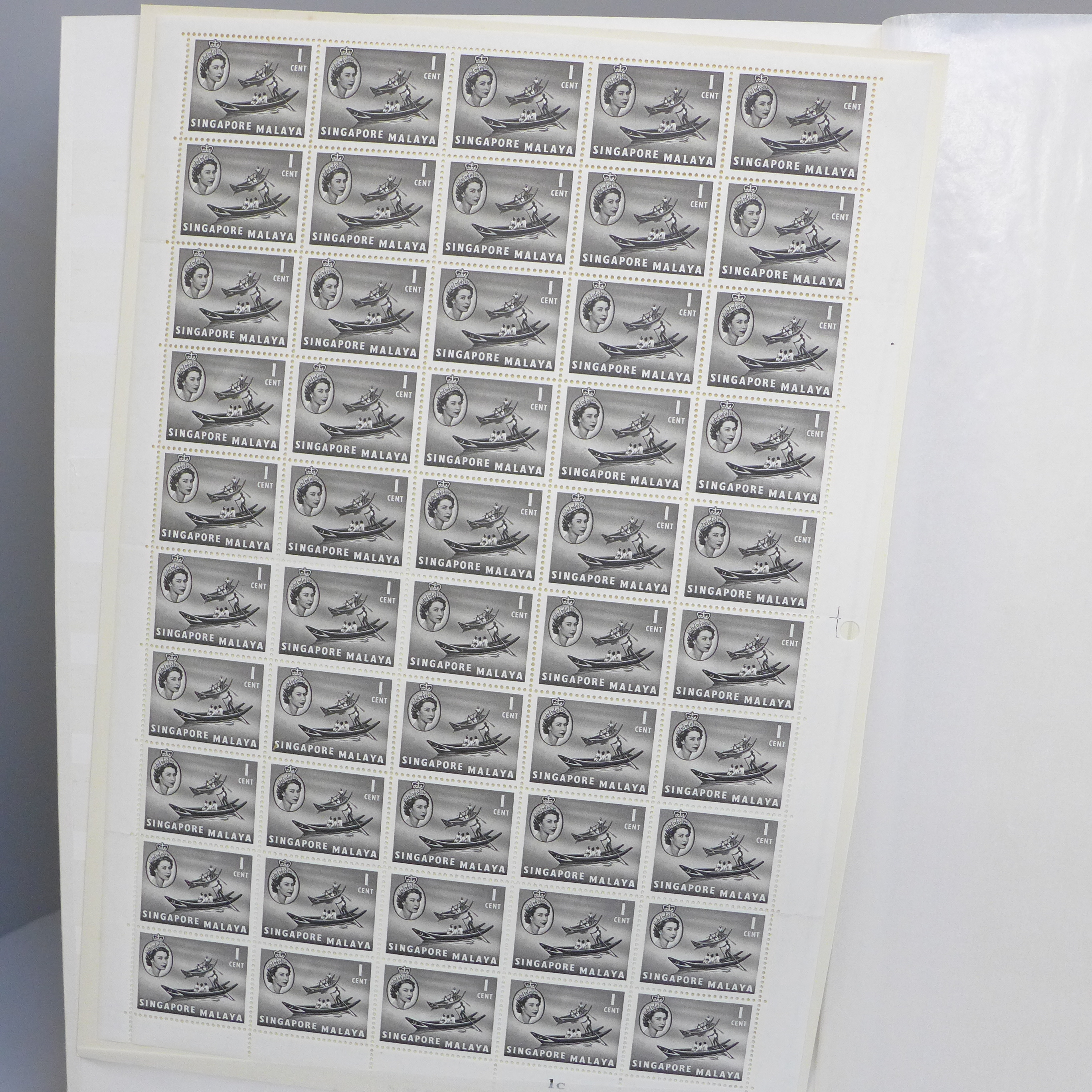 Stamps; commonwealth stock book with a range of mainly Queen Elizabeth II (a couple of George VI New - Image 6 of 6