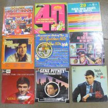 A collection of 1950s and 60s records and compilation records, (20)