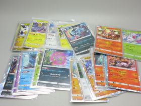 50 Japanese holographic Pokemon cards