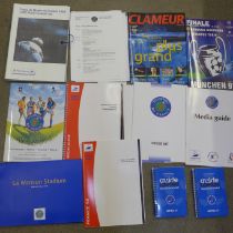 Football, Tournoi de France 1997 and World Cup 1998, press and media, guides, La Mosson Stadium